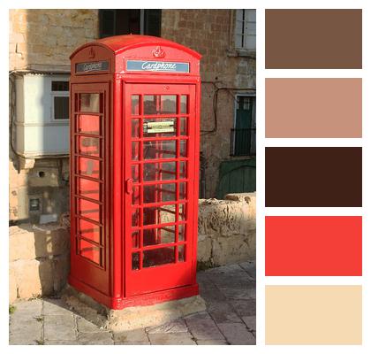 Phone Booth Malta Valetta Image